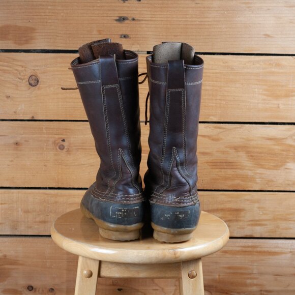 Vintage LL Bean Maine Hunting Shoe Boots 11" - M 6 / W 8 - Picture 5 of 11